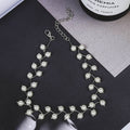Fashion Pearl Neckband Simple Short Clavicle Chain Summer Beauty Choker Necklace Jewelry