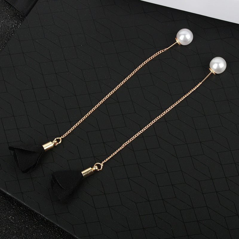 Simple Flower Earrings Temperament Long Style