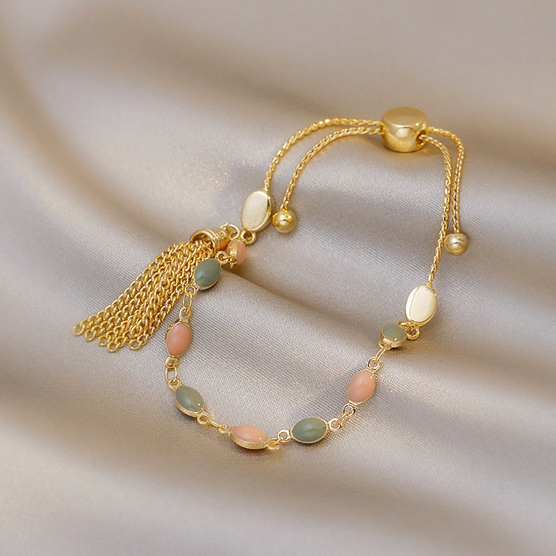 Temperament French Retro Bracelet Female Ins Style Niche Design
