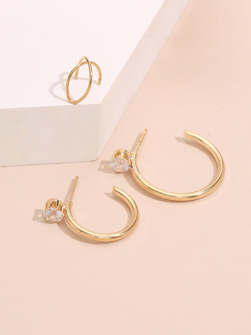 Fashion Simple Irregular All-match Earrings