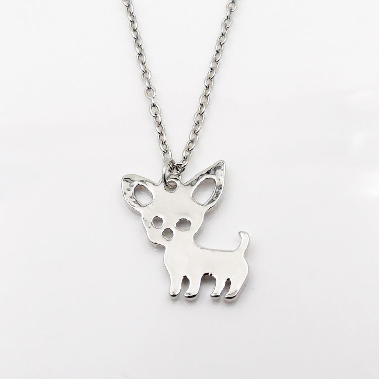 Fashion Pet Dog Necklace Love Dog Pendant