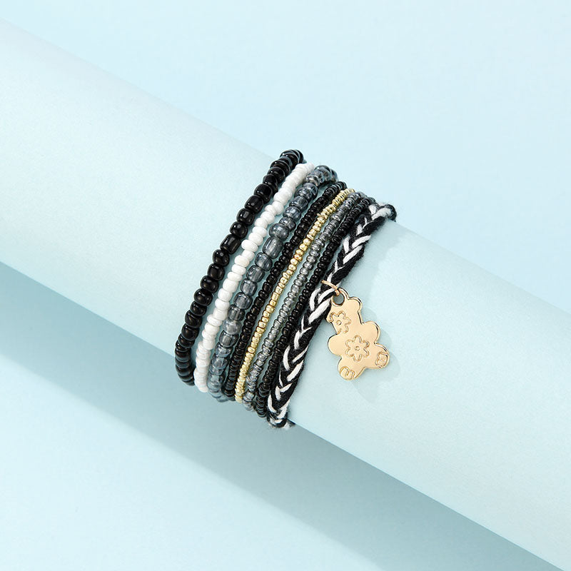 Personalized Solid Color Short Bracelet For Dual-Use