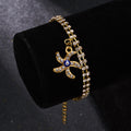 Chain Bracelet Diamond Alloy Adjustable Devil Bracelet