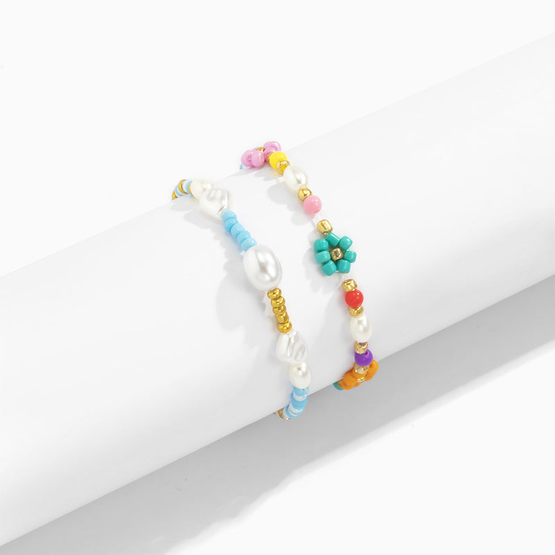 Women's Boho Baroque Shaped Pearl Bracelet