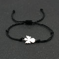 Stainless Steel Little Angel Bracelet Hand Woven Simple Adjustable