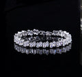 Cubic Zirconia and Diamond Bracelet for Women Charms Gifts for Mom