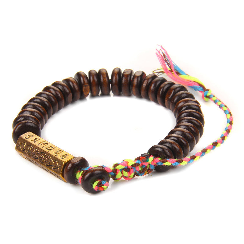 Stretched Color Rope Braided Coconut Wood Chips