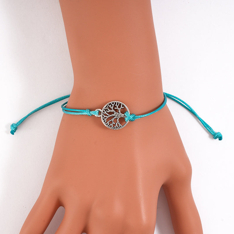 Creative Vintage Woven Tree Of Life Bracelet