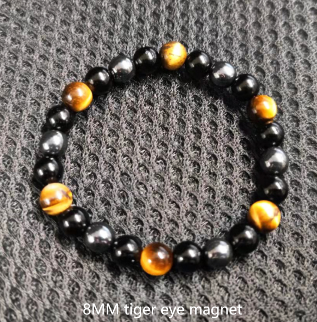 Black Obsidian Slimming Magnetic Anklet