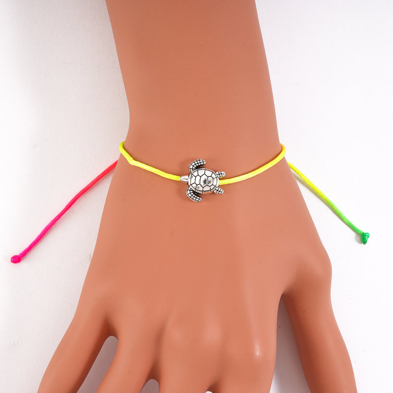 Turtle Fashion Personality Blessing Card Bracelet