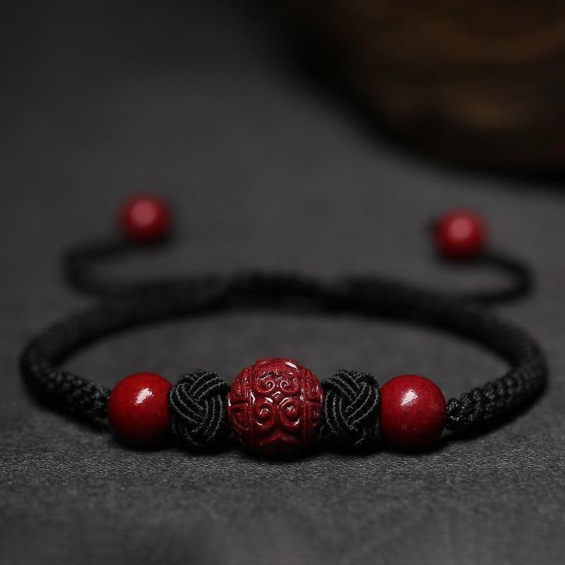 Braided Zodiac Red Rope Bracelet