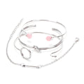 Fashion Round Alloy Arrow Bracelet Four-piece Set